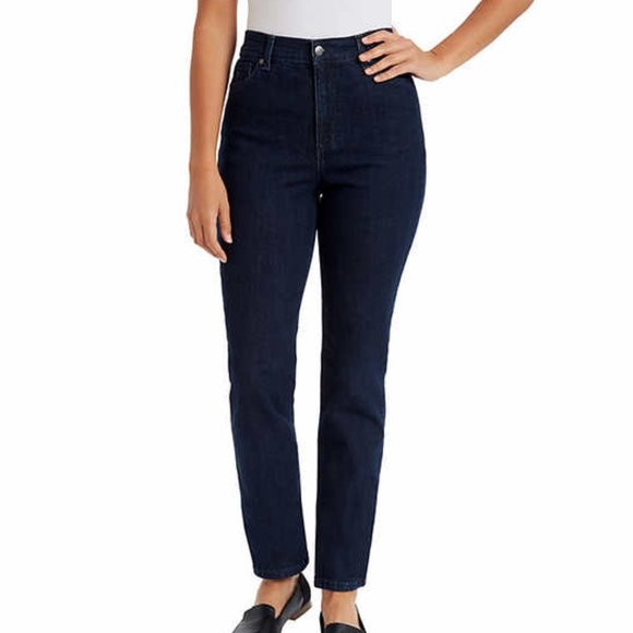 Gloria Vanderbilt Denim - Gloria Vanderbilt Dark Washed Jeans